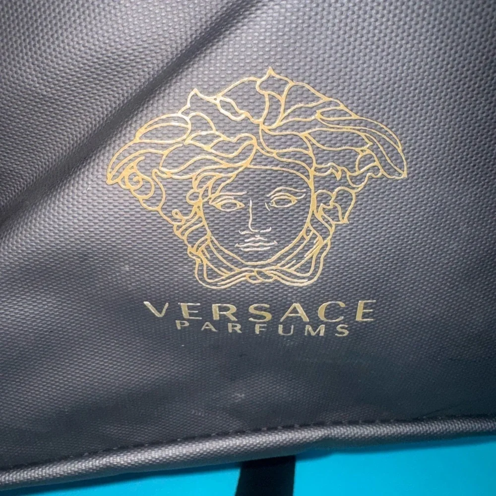 Versace Black and Gold Backpack